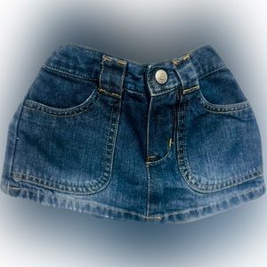 GAP toddler skirt and shirt set